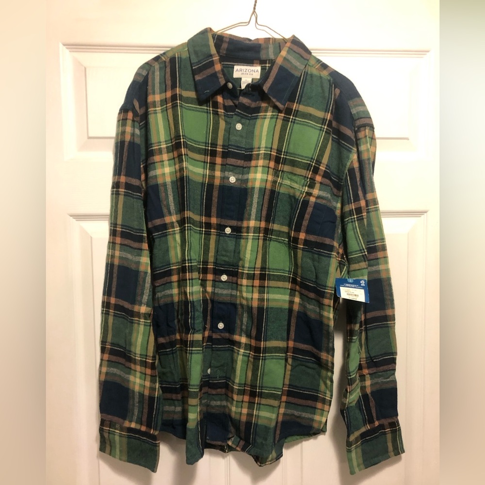 NWT Arizona Jean Co Men’s Flannel